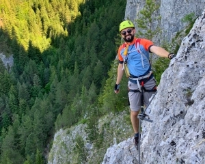 Via Ferrata at Cheile Bicazului